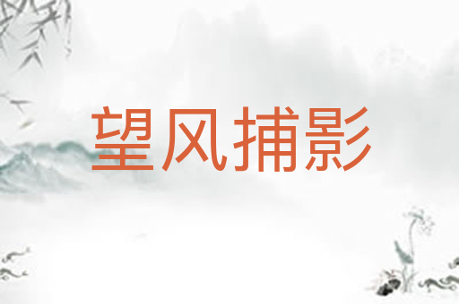 望风捕影