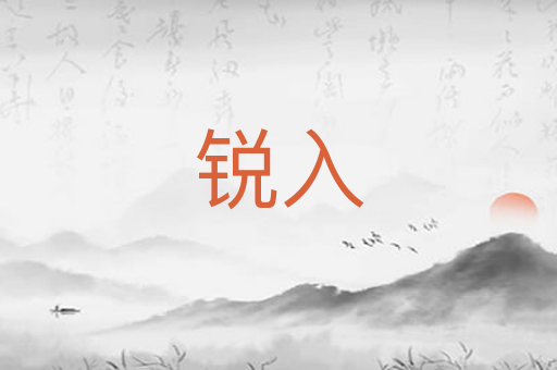 锐入